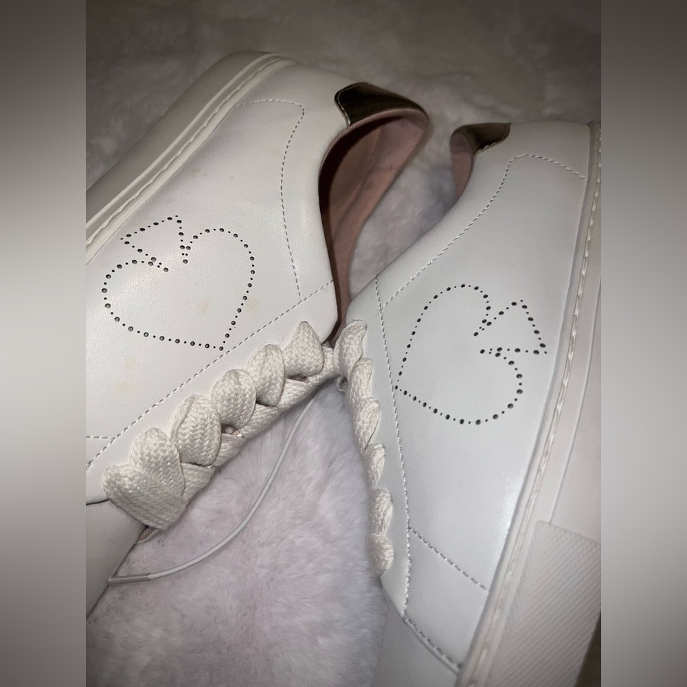 Kate Spade Angelise Leather White Gold